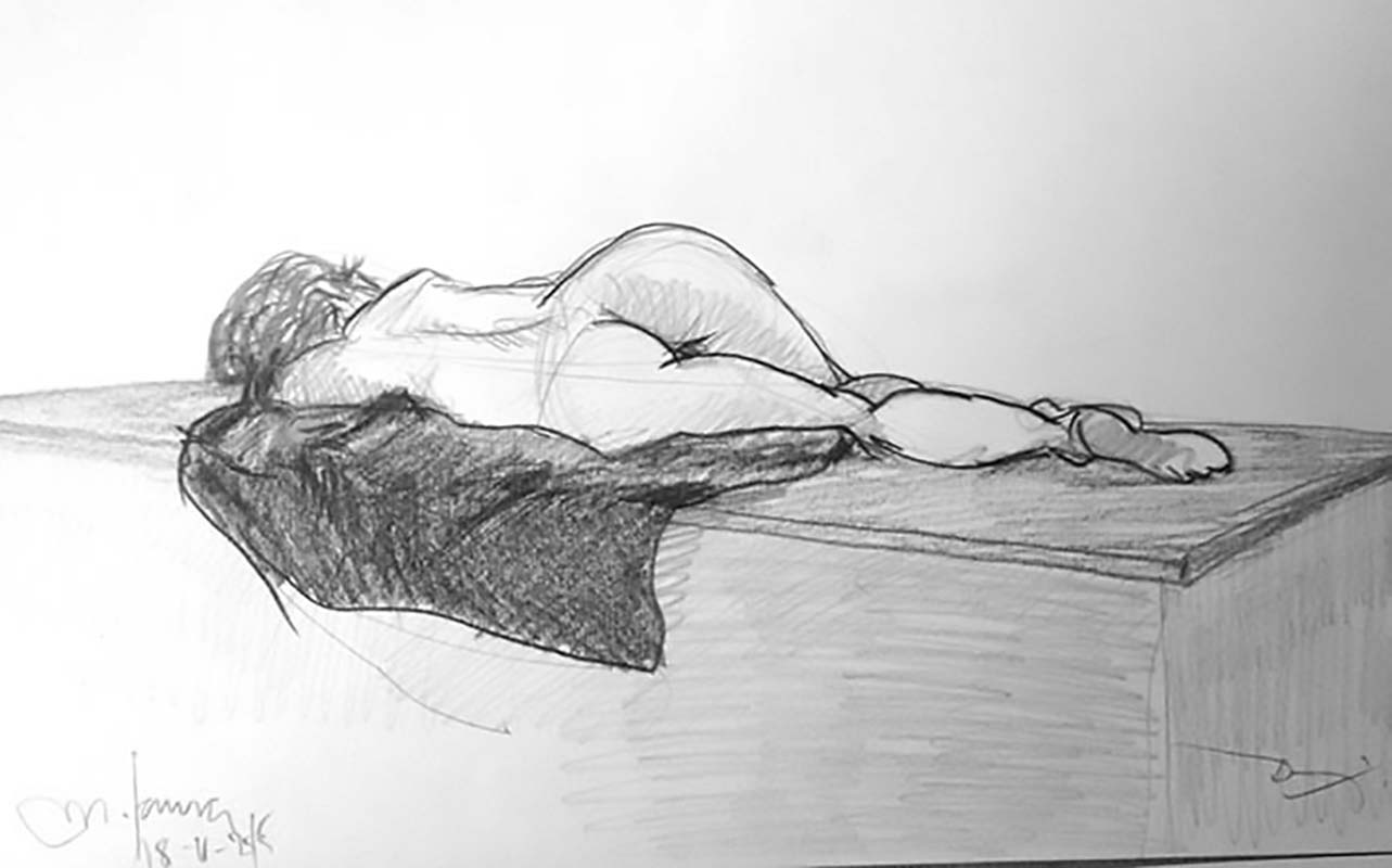 Modelo vivo M Laura